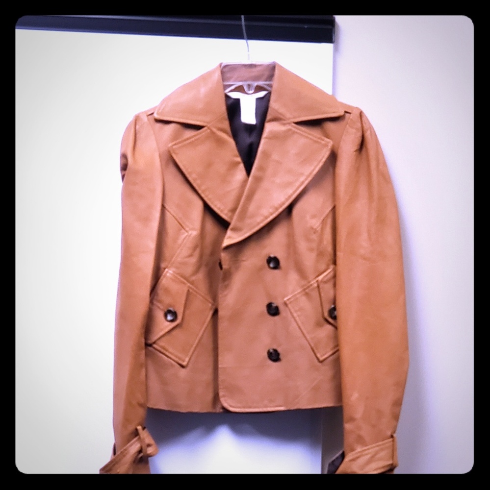 DVF LEATHER JACKET